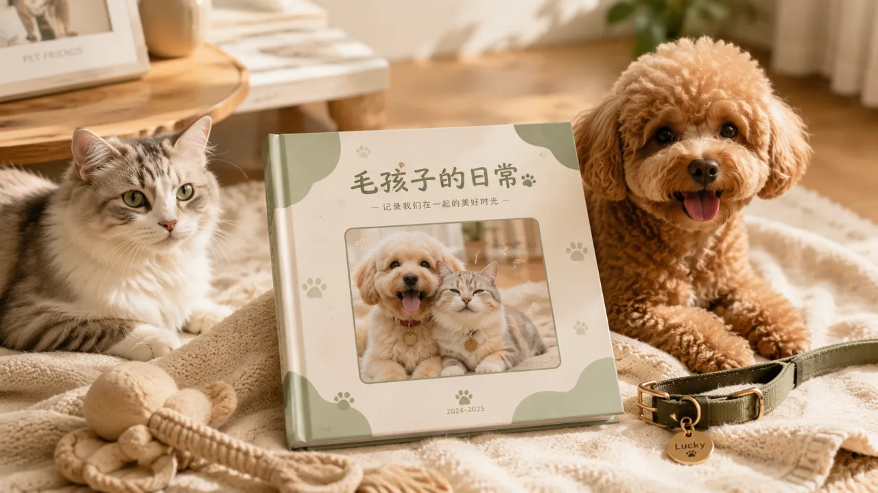 宠物陪伴图册主视觉